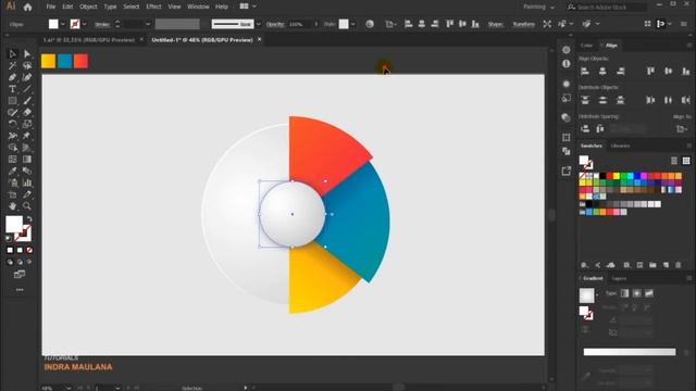 Create an infographic with minimalist designs in Illustrator CC смотреть онлайн