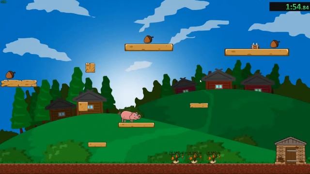Piggy Poggy Pog 100% Speedrun Former World Record (3:46) смотреть онлайн