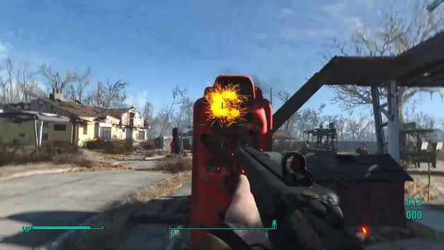 FALLOUT 4 GAMEPLAY: 78 Shotgun Shells in 10 seconds! смотреть онлайн