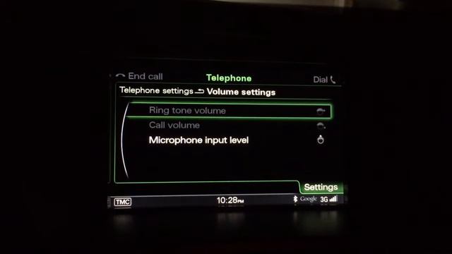 How to adjust microphone sensitivity in an Audi смотреть онлайн