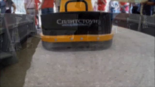 Полировка бетона инструментом Адель. смотреть онлайн