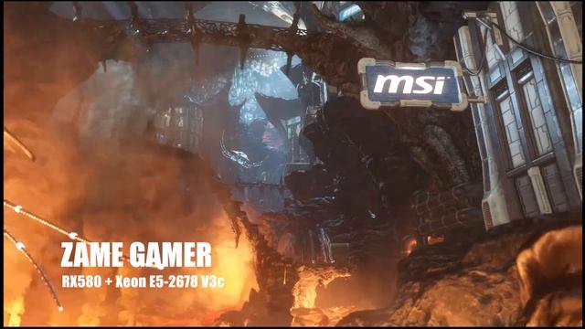 Xeon E5-2678 v3 +RX 580 4GB+benchmark Firestrike смотреть онлайн
