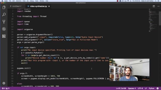 Building a Video Synthesizer in Python 3 with Pygame смотреть онлайн