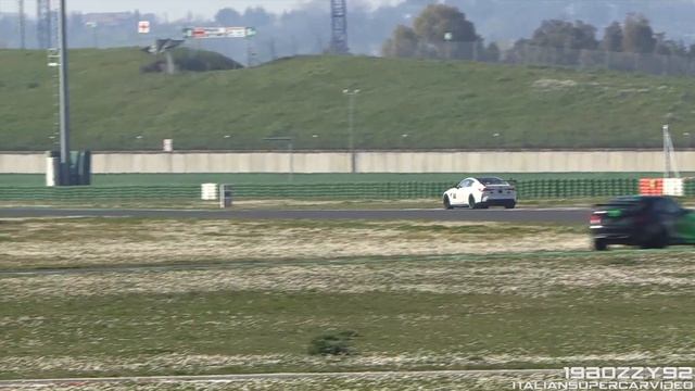 BMW M4 G82 GT4 Testing At Misano World Circuit: Start Up, Accelerations & Downshifts!