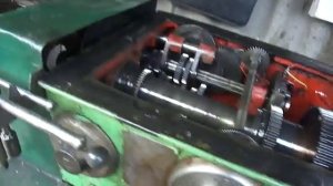 Коробка скоростей и обслуживание подшипников шпинделя 1м61