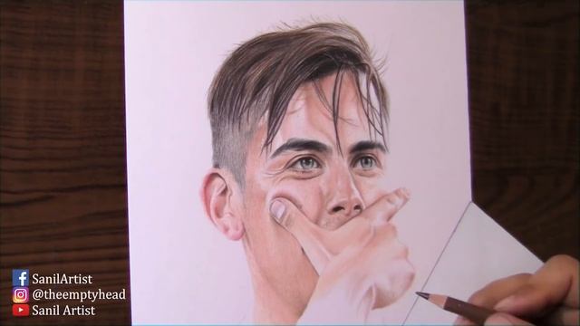 Drawing of Paulo Dybala ..... Featured on "Juventus" official instagram смотреть онлайн