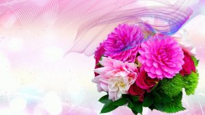 Футаж. Цветочный фон 11