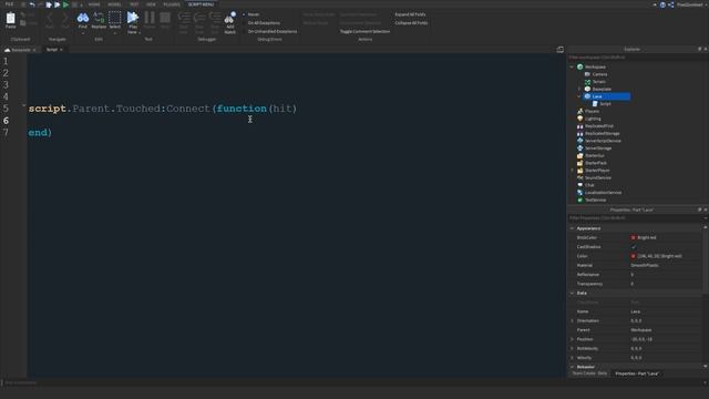 [ROBLOX] Beginner Scripting Guide - [Ep 3] Touched() Function смотреть онлайн