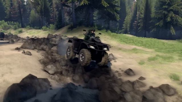 Spintires 2014 - Polaris Sportsman 4x4 смотреть онлайн