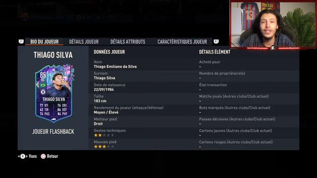 FIFA 23 AVIS SBC THIAGO SILVA ! A FAIRE OU PAS ? смотреть онлайн