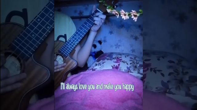 You are my sunshine ☀ ukulele fingerstyle with lyrics. смотреть онлайн