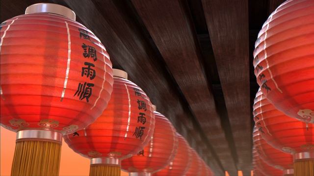 traditional taiwanese lantern evening | Texturing in Substance Painter | Rendering in Blender смотреть онлайн
