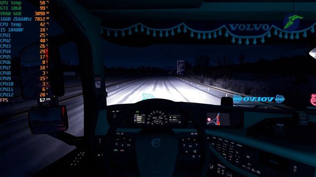 ETS 2 - I5-10400F + GTX 1060 Мультиплеер смотреть онлайн