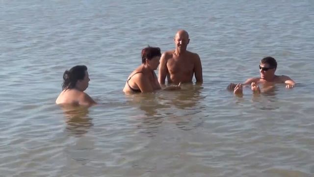 Соленое озеро, Азовское море, с.Счастливцево 2017 смотреть онлайн