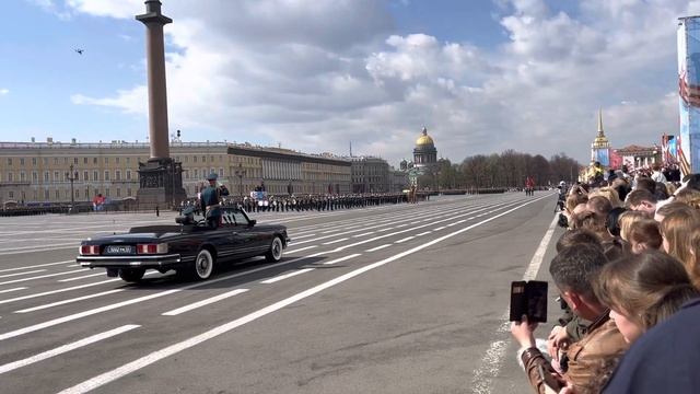 Генеральная репетиция Парада Победы Санкт-Петербург 2022 часть 1