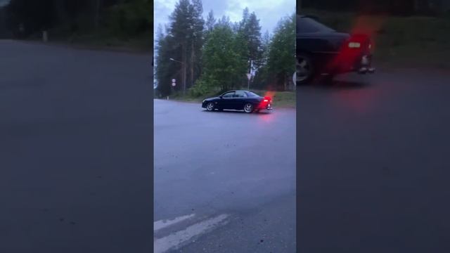 Opel Omega B wet drift смотреть онлайн