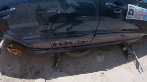 Установка порогов 2.0 на мицубиси лансер 9