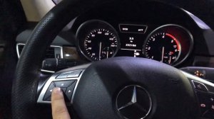 АвтоТехцентр ТРИО вход в сервисное меню  ML350 W166