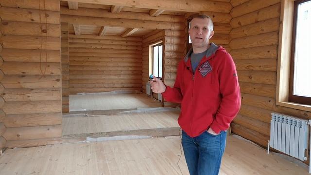 Оцилиндрованное бревно или клеёный брус 2