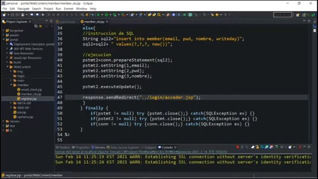 2.8. Encriptar con BCrypt la contraseña . Encriptacion con BCrypt . Java . web desde cero . web app смотреть онлайн