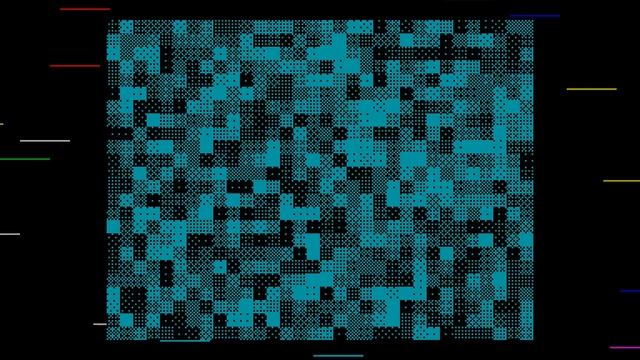 Strange Movements of Sandkings (256b intro) - Joker [#zx spectrum AY Music Demo] смотреть онлайн