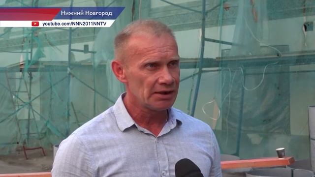 Завершаются работы по реставрации фасада Литературного музея имени Горького в Нижнем Новгороде смотреть онлайн