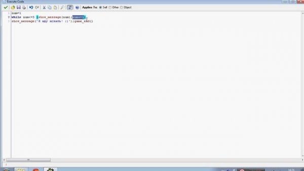 Game Maker Урок #15 - Цикл