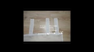 Шьем шторы на петлях с липучками.