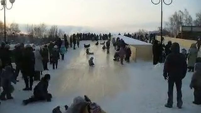 2012г.Рождество в Ижевске- гуляния.ч 8. смотреть онлайн