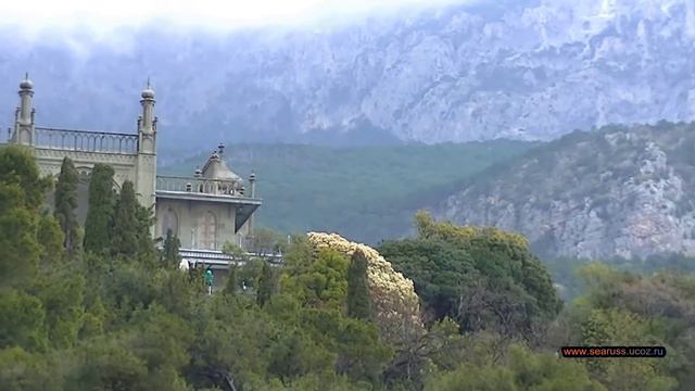 Алупка. Скала Айвазовского, Ай-Петри, Воронцовский дворец. Aivazovsky, Ai-Petri, Vorontsov Palace. смотреть онлайн