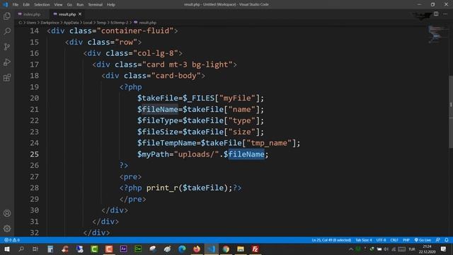 PHP Ders 52 Sunucuya Dosya Upload Etme смотреть онлайн