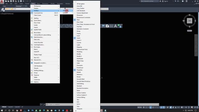 RESTORE CLASSIC WORKSPACE IN CAD смотреть онлайн