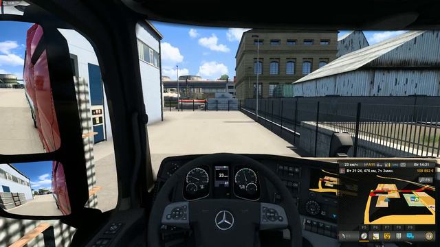 Euro Truck Simulator 2 • Будни дальнобойщика. Часть 145. Тащим Металлокорд в город Инсбрук смотреть онлайн