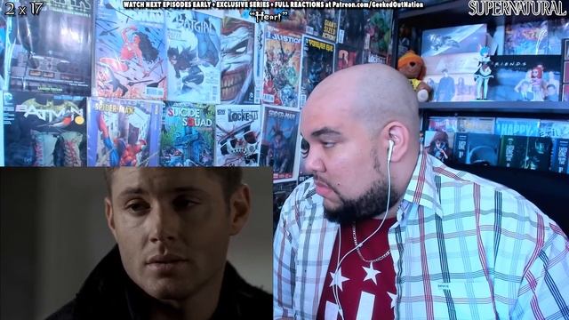 Supernatural REACTION Season 2 Episode 17 "Heart" 2x17 Reaction смотреть онлайн