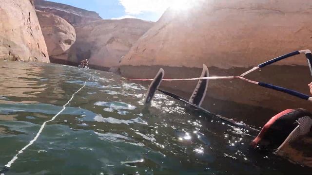 Craziest spot I've ever ridden : Lake Powell! смотреть онлайн