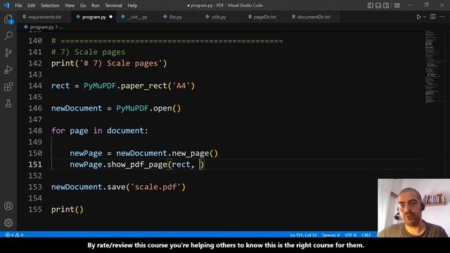 Python PDF Handling with PyMuPDF ?? ?? Session I [Part 9 of 14] #AT_PyMuPDF_EN смотреть онлайн