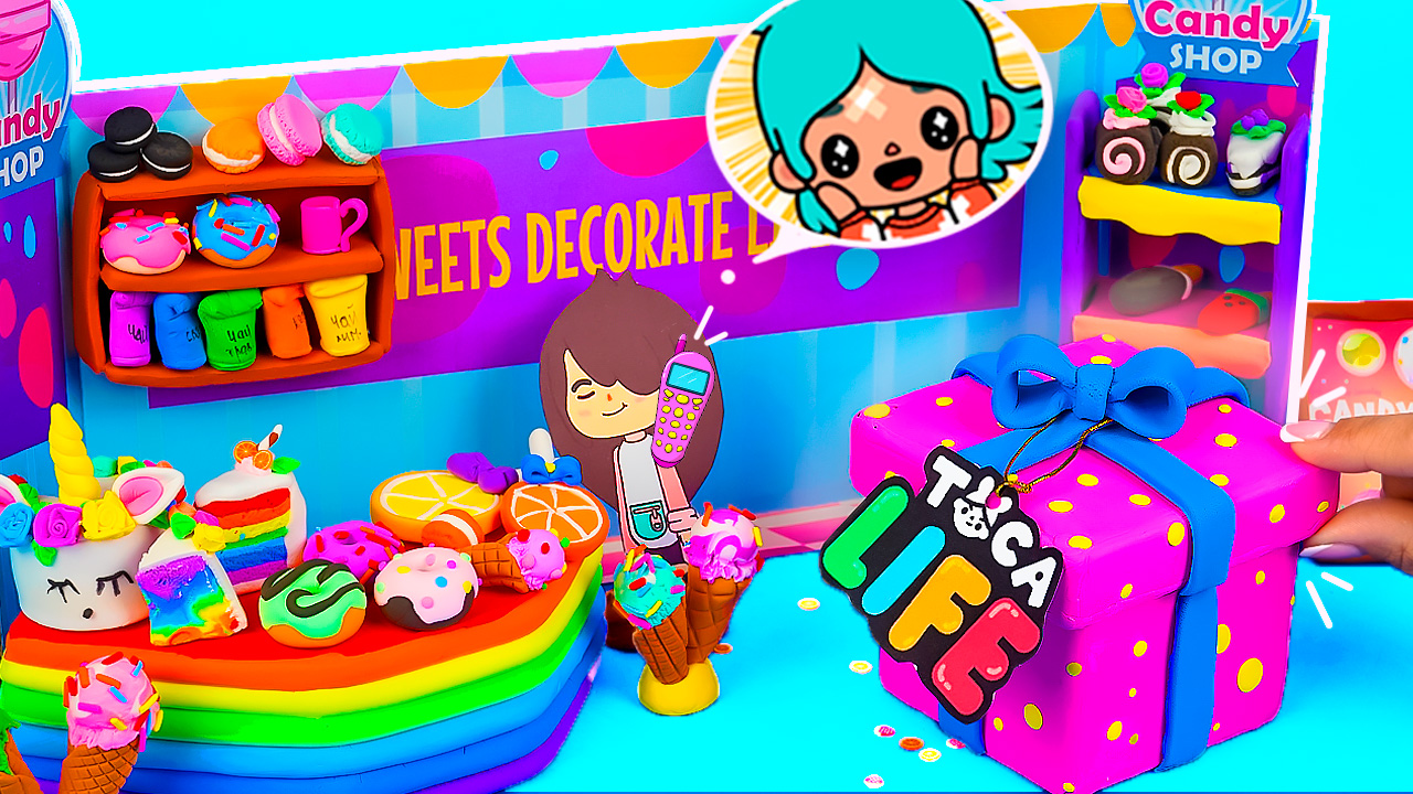 Как сделать сладости для Зика из Тока Бока Лепим из пластилина Кики