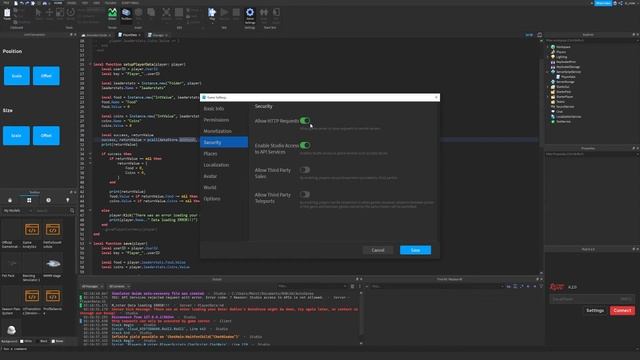 Saving Player Data with Data Stores! Roblox Studio Simulator Guide Episode 2 смотреть онлайн