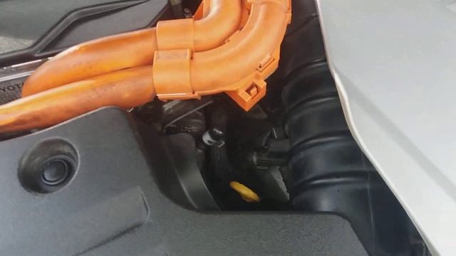 Lexus GS450H РОКОТ ПОД КАПОТОМ ПРИ ВКЛЮЧЕННОМ ЗАЖИГАНИИ.