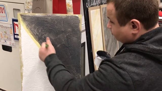 Штукатурка своими руками Антика(марсельский воск) пошаговое нанесение смотреть онлайн