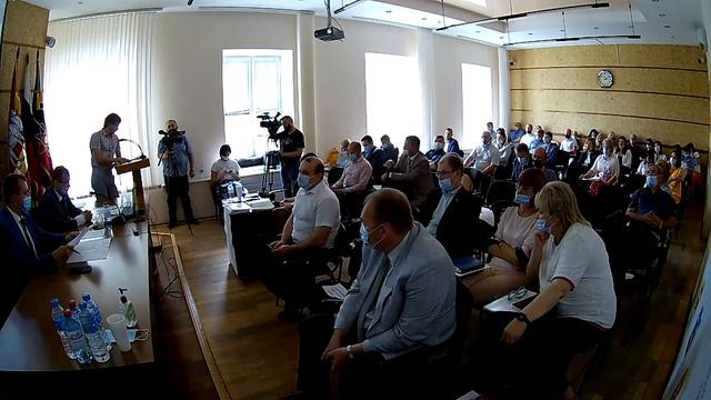 Выступление Федаша Д.С. на отчете главы города за 2020 год 23.06.2021 смотреть онлайн