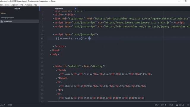 HTML Pagination How to Make Html Table Pagination in Easy Step смотреть онлайн