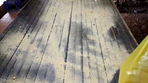 как очистить профильную трубу от смазки. СТАНОК!!!