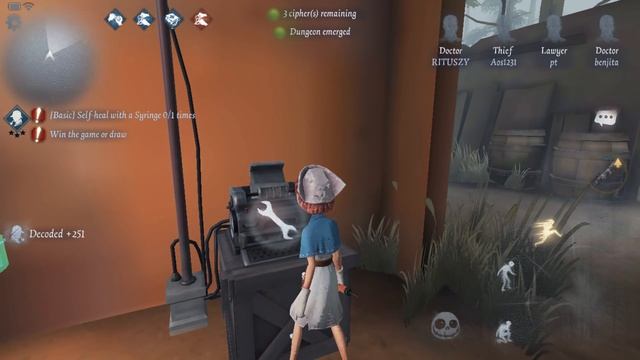 IDENTITY V НА АНДРОИД НА РУССКОМ. ЧАСТЬ 3 ПРОХОЖДЕНИЕ С ПЕРЕВОДОМ IDENTITY 5 ЧАСТЬ 3