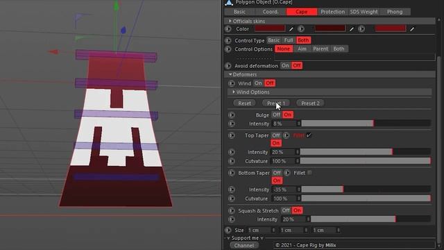 [FREE "Cube Game" C4D RIG] Minecraft Cape смотреть онлайн