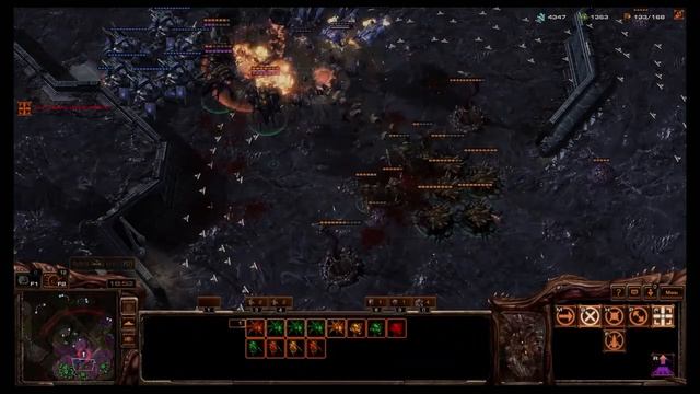 Starcraft 2 FFA 4way Big Game Hunters rules смотреть онлайн