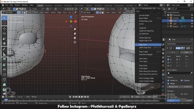Modeling a Character in Blender 3d 2.83 Part 1 - Head смотреть онлайн