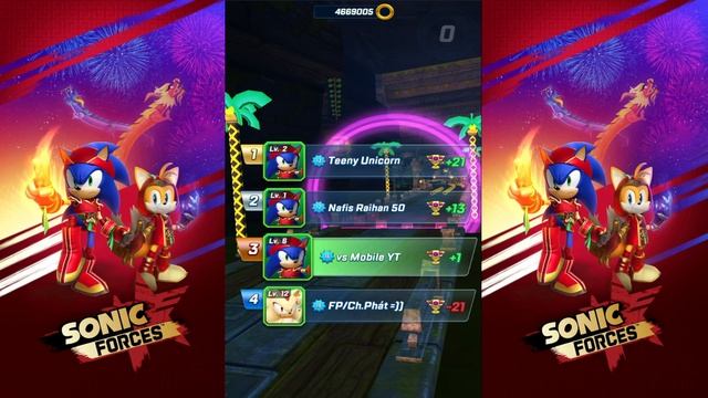 Sonic Forces Speed Battle - Dragon Breath Upgraded - Dragonfire Sonic Level 6 Android Gameplay 3D смотреть онлайн