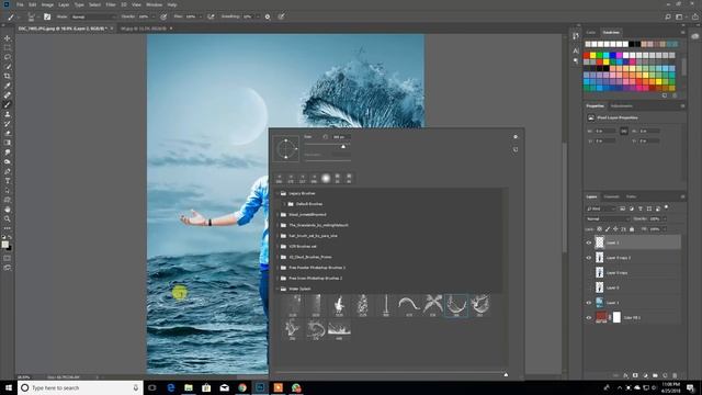 Sea Magic Photoshop Manipulation Tutorial 2018 | | (BY SAHEB EDITZ) смотреть онлайн
