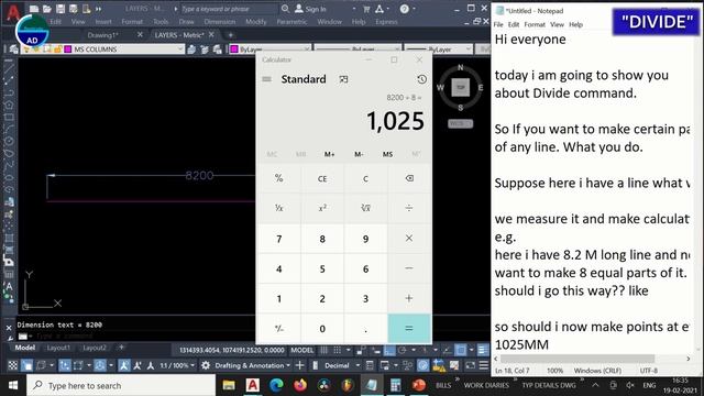 DIVIDE Command in AutoCAD | How to Divide Objects in AutoCAD (2D) for Intermidiate | Cad Shortcuts смотреть онлайн